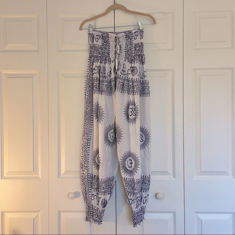 Boho coverup pants